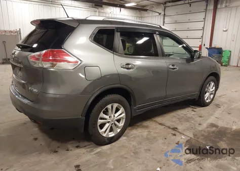 2015 Nissan Rogue Sv from USA, damaged, VIN KNMAT2MV5FP545639
